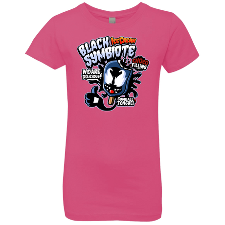 T-Shirts Hot Pink / YXS Black Symbiote Ice Cream Girls Premium T-Shirt