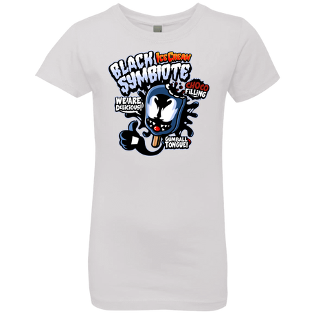 T-Shirts White / YXS Black Symbiote Ice Cream Girls Premium T-Shirt