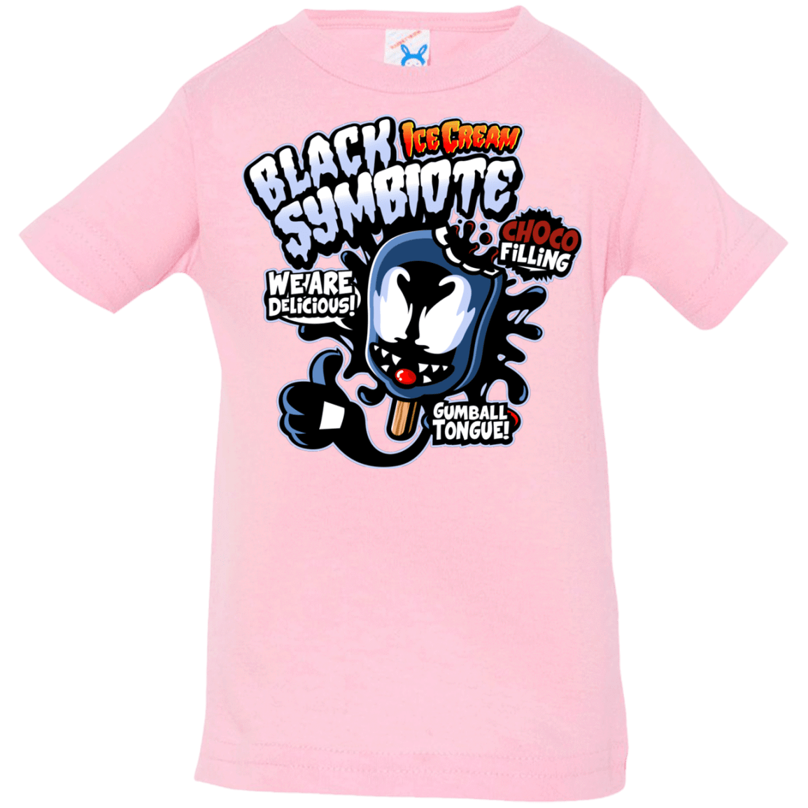 T-Shirts Pink / 6 Months Black Symbiote Ice Cream Infant Premium T-Shirt