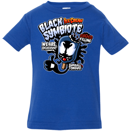 T-Shirts Royal / 6 Months Black Symbiote Ice Cream Infant Premium T-Shirt