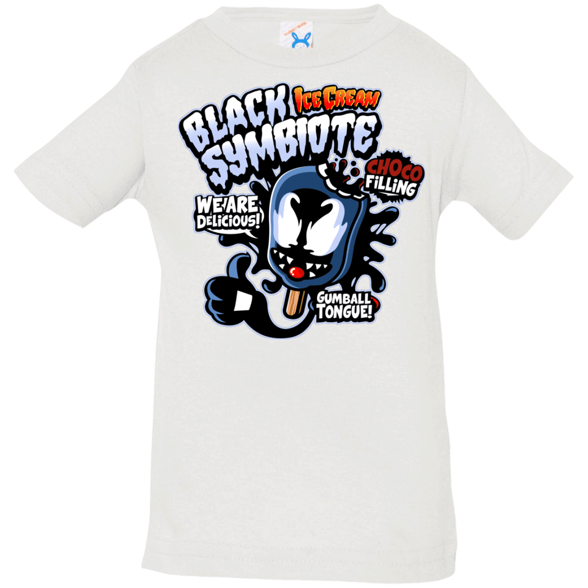 T-Shirts White / 6 Months Black Symbiote Ice Cream Infant Premium T-Shirt