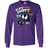 T-Shirts Purple / S Black Symbiote Ice Cream Men's Long Sleeve T-Shirt