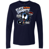 T-Shirts Midnight Navy / S Black Symbiote Ice Cream Men's Premium Long Sleeve
