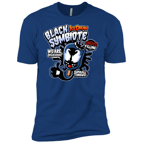 T-Shirts Royal / X-Small Black Symbiote Ice Cream Men's Premium T-Shirt