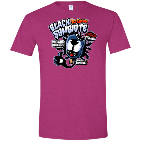 T-Shirts Antique Heliconia / S Black Symbiote Ice Cream Men's Semi-Fitted Softstyle