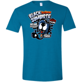 T-Shirts Antique Sapphire / S Black Symbiote Ice Cream Men's Semi-Fitted Softstyle