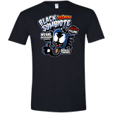T-Shirts Black / X-Small Black Symbiote Ice Cream Men's Semi-Fitted Softstyle