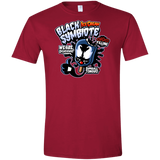 T-Shirts Cardinal Red / S Black Symbiote Ice Cream Men's Semi-Fitted Softstyle