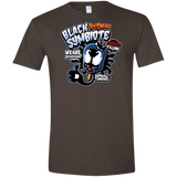 T-Shirts Dark Chocolate / S Black Symbiote Ice Cream Men's Semi-Fitted Softstyle