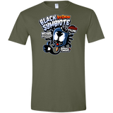 T-Shirts Military Green / S Black Symbiote Ice Cream Men's Semi-Fitted Softstyle