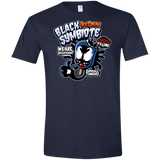 T-Shirts Navy / X-Small Black Symbiote Ice Cream Men's Semi-Fitted Softstyle