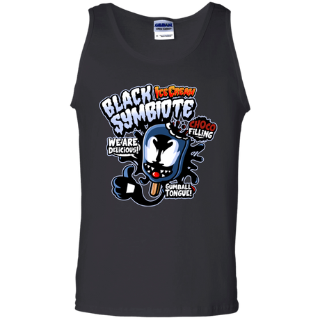 T-Shirts Black / S Black Symbiote Ice Cream Men's Tank Top