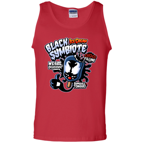 T-Shirts Red / S Black Symbiote Ice Cream Men's Tank Top