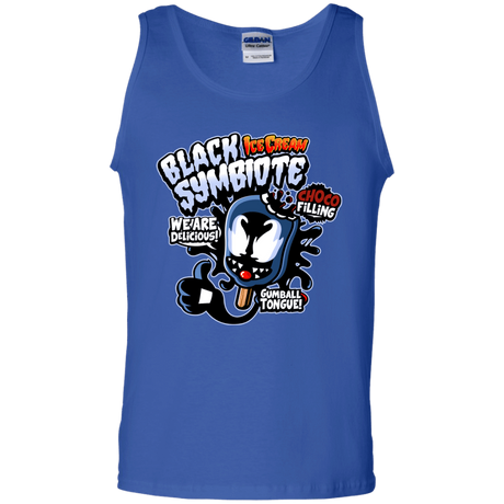 T-Shirts Royal / S Black Symbiote Ice Cream Men's Tank Top
