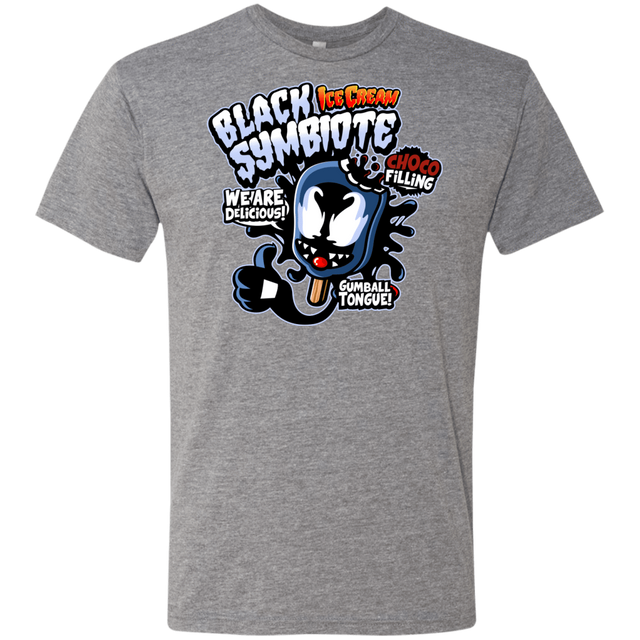 T-Shirts Premium Heather / S Black Symbiote Ice Cream Men's Triblend T-Shirt
