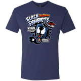T-Shirts Vintage Navy / S Black Symbiote Ice Cream Men's Triblend T-Shirt
