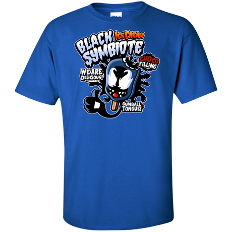 T-Shirts Royal / XLT Black Symbiote Ice Cream Tall T-Shirt