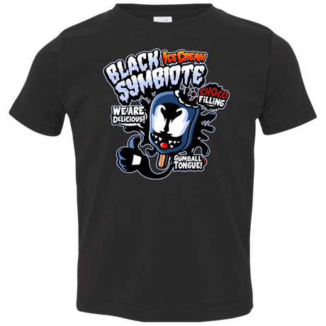 T-Shirts Black / 2T Black Symbiote Ice Cream Toddler Premium T-Shirt