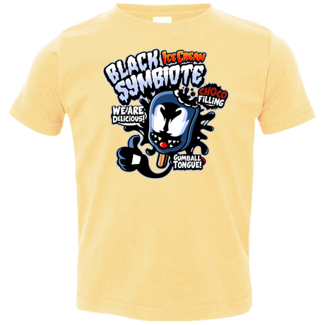 T-Shirts Butter / 2T Black Symbiote Ice Cream Toddler Premium T-Shirt