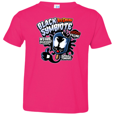 T-Shirts Hot Pink / 2T Black Symbiote Ice Cream Toddler Premium T-Shirt