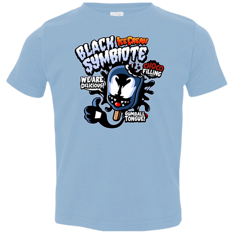 T-Shirts Light Blue / 2T Black Symbiote Ice Cream Toddler Premium T-Shirt