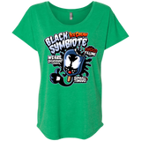 T-Shirts Envy / X-Small Black Symbiote Ice Cream Triblend Dolman Sleeve