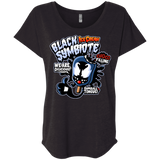 T-Shirts Vintage Black / X-Small Black Symbiote Ice Cream Triblend Dolman Sleeve