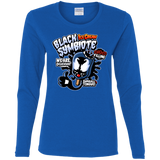 T-Shirts Royal / S Black Symbiote Ice Cream Women's Long Sleeve T-Shirt