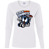 T-Shirts White / S Black Symbiote Ice Cream Women's Long Sleeve T-Shirt
