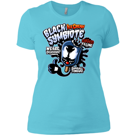T-Shirts Cancun / X-Small Black Symbiote Ice Cream Women's Premium T-Shirt