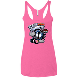 T-Shirts Vintage Pink / X-Small Black Symbiote Ice Cream Women's Triblend Racerback Tank