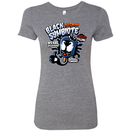 T-Shirts Premium Heather / S Black Symbiote Ice Cream Women's Triblend T-Shirt