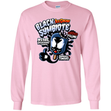 T-Shirts Light Pink / YS Black Symbiote Ice Cream Youth Long Sleeve T-Shirt