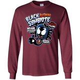 T-Shirts Maroon / YS Black Symbiote Ice Cream Youth Long Sleeve T-Shirt