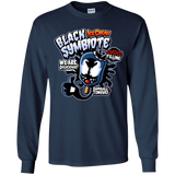 T-Shirts Navy / YS Black Symbiote Ice Cream Youth Long Sleeve T-Shirt