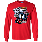 T-Shirts Red / YS Black Symbiote Ice Cream Youth Long Sleeve T-Shirt