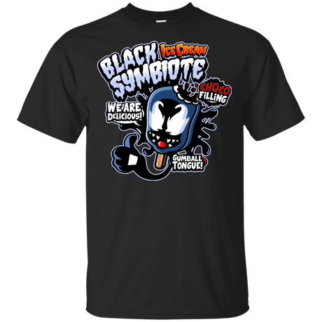 T-Shirts Black / YXS Black Symbiote Ice Cream Youth T-Shirt