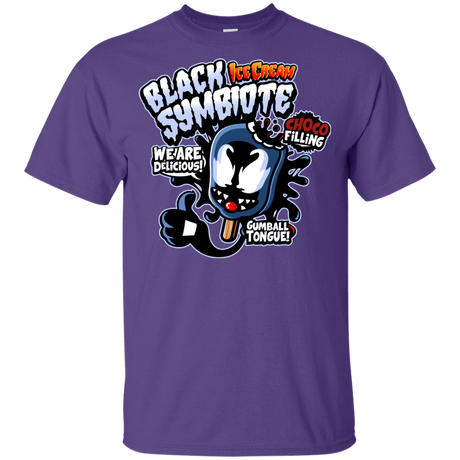 T-Shirts Purple / YXS Black Symbiote Ice Cream Youth T-Shirt