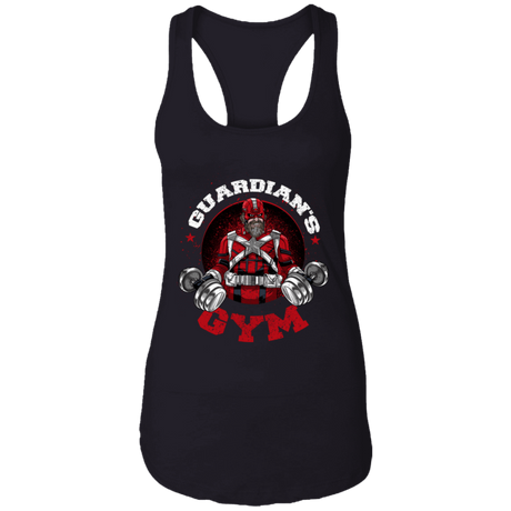 T-Shirts Black / X-Small Black Widow Guardian Rojo Women's Racerback Tank