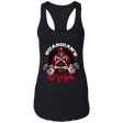 T-Shirts Black / X-Small Black Widow Guardian Rojo Women's Racerback Tank