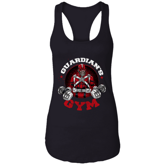 T-Shirts Black / X-Small Black Widow Guardian Rojo Women's Racerback Tank