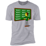 T-Shirts Heather Grey / YXS Blackboard Theory Boys Premium T-Shirt