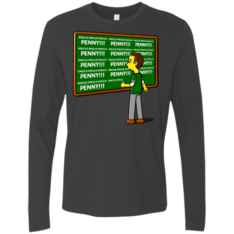 T-Shirts Heavy Metal / Small Blackboard Theory Men's Premium Long Sleeve