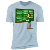 T-Shirts Light Blue / X-Small Blackboard Theory Men's Premium T-Shirt