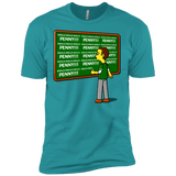 T-Shirts Tahiti Blue / X-Small Blackboard Theory Men's Premium T-Shirt