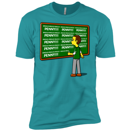 T-Shirts Tahiti Blue / X-Small Blackboard Theory Men's Premium T-Shirt