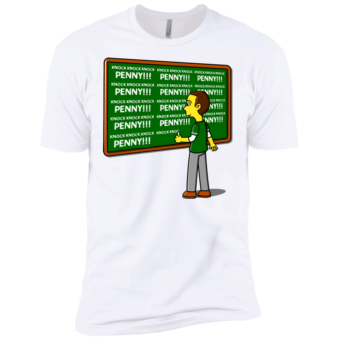 T-Shirts White / X-Small Blackboard Theory Men's Premium T-Shirt