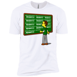 T-Shirts White / X-Small Blackboard Theory Men's Premium T-Shirt