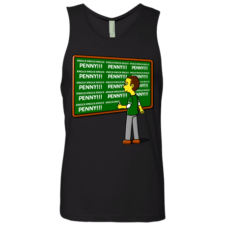 T-Shirts Black / Small Blackboard Theory Men's Premium Tank Top