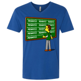 T-Shirts Royal / X-Small Blackboard Theory Men's Premium V-Neck